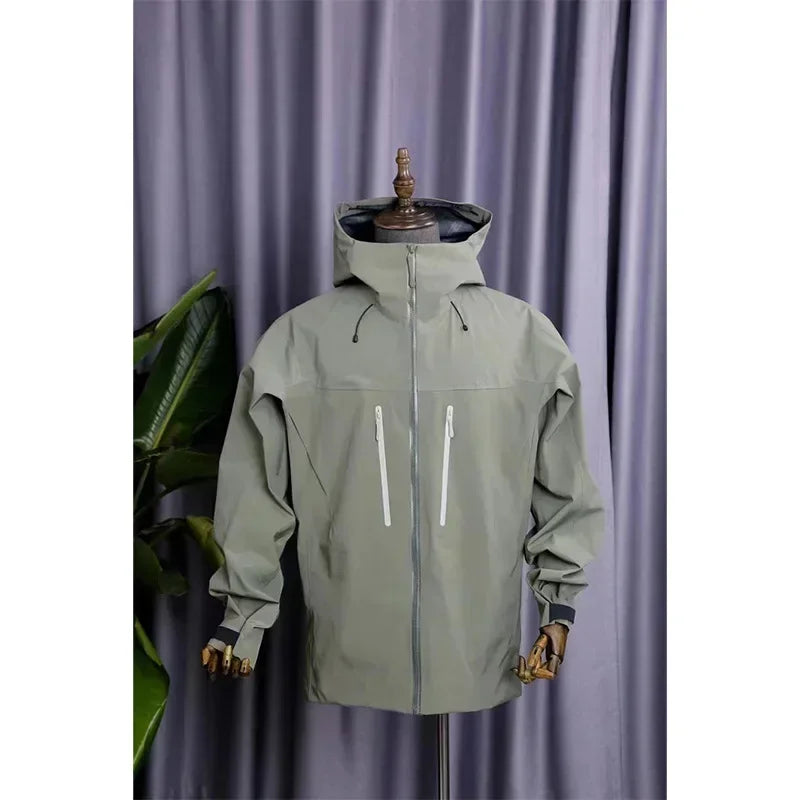 2026 Bird Home with The Same Fashion Sports Skiing Mountaineering Waterproof Windproof Hooded Couple Outdoor Hardshell Jacket